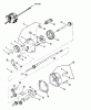 Snapper 21405PD - 21" Walk-Behind Mower, 4 HP, Steel Deck, Series 5 Ersatzteile Transmission (Differential) (89 Models & Later)